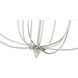 Emery 12 Light 40.2 inch Brushed Nickel Chandelier Ceiling Light